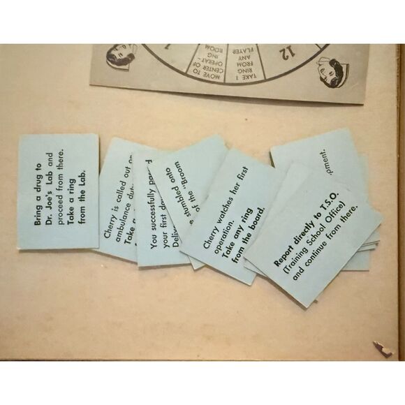 Cherry Ames Nursing Game Parker Brothers Vintage 1959 - Picture 7 of 7